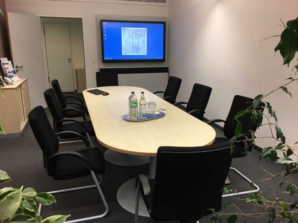 Besprechungsraum FAHN & Partner Wirtschaftsprüfer Steuerberater München mbB